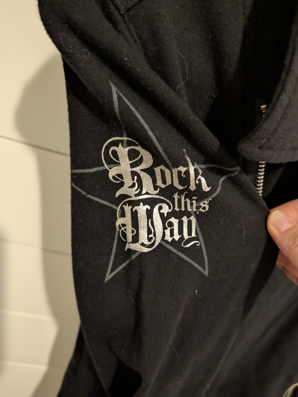 Disney Rock 'n' Roller Coaster Aerosmith Moto Jacket Black Juniors Large/Women S - Picture 3 of 10